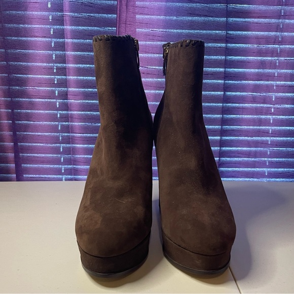 Marc Fisher Womens platform suede booties - Picture 3 of 6